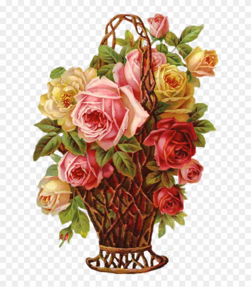 Http - //img-fotki - Yandex - Ru/get/6200/ - Victorian - Blumenkorb Flower Basket Paniers De Fleurs #352286