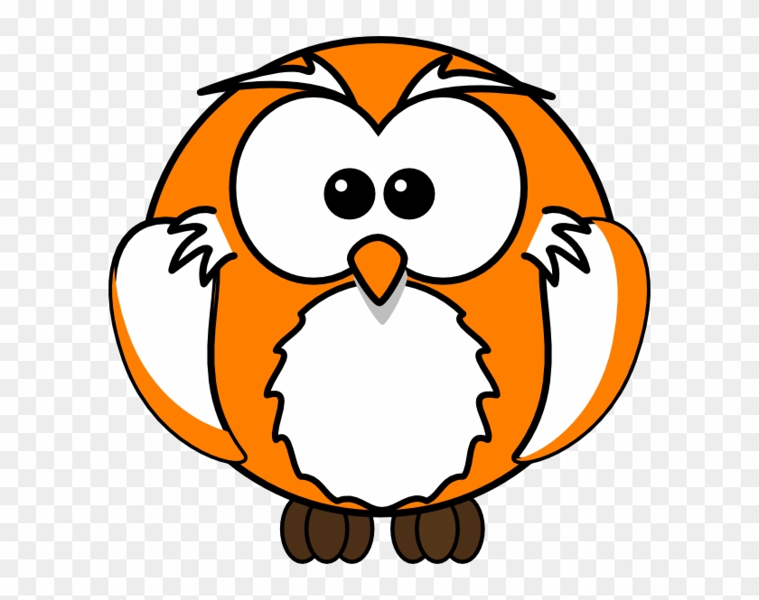 Hoot Clipart Orange Owl - Owl On Book Shower Curtain #352350
