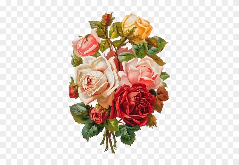 Винтажные Цветы В Png Для Декупажа - Mother's Day Roses Throw Blanket #352363