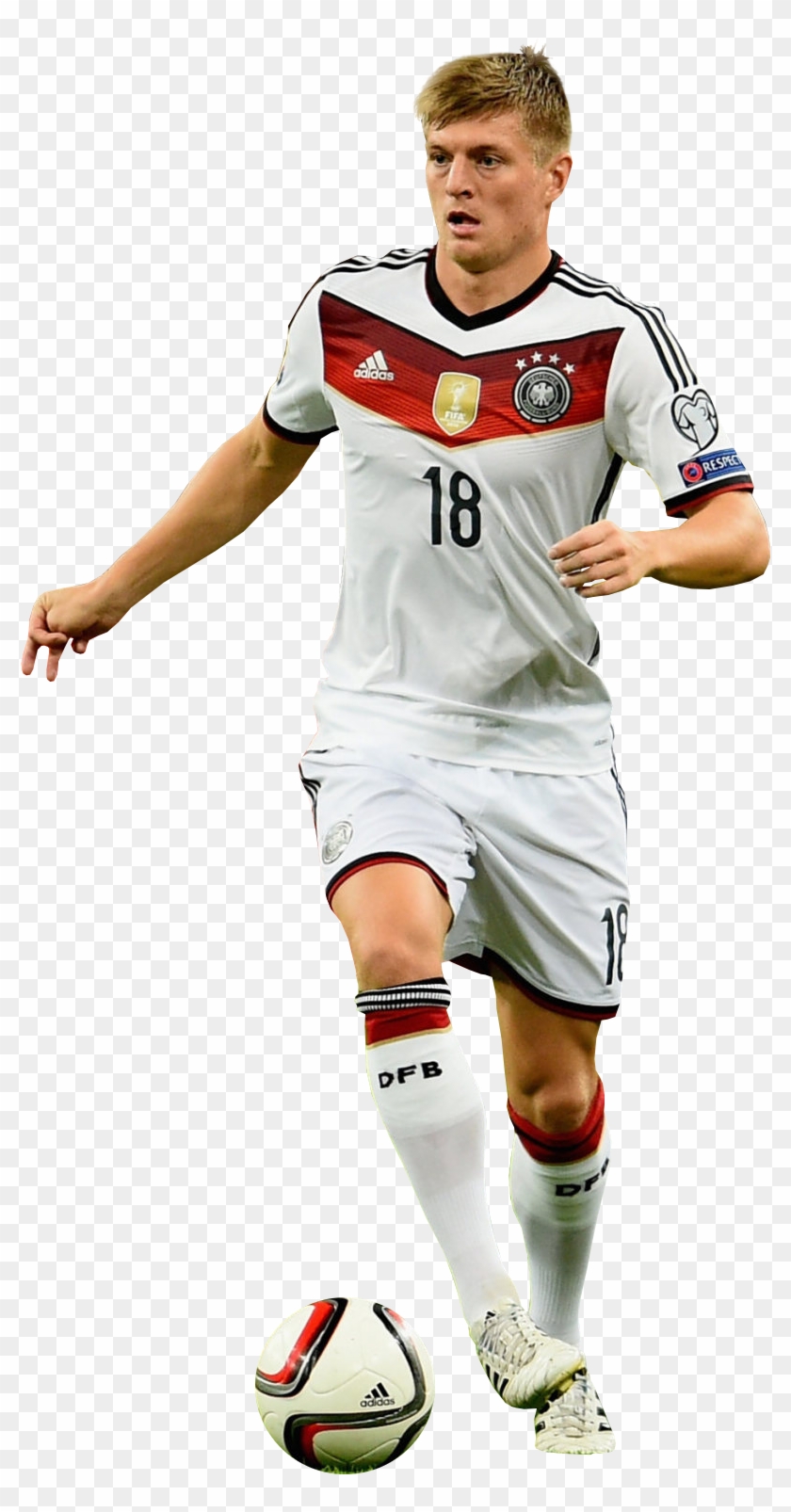 Toni Kroos German Soccer National Team Weltmeister - Toni Kroos Germany 2016 Png #352385