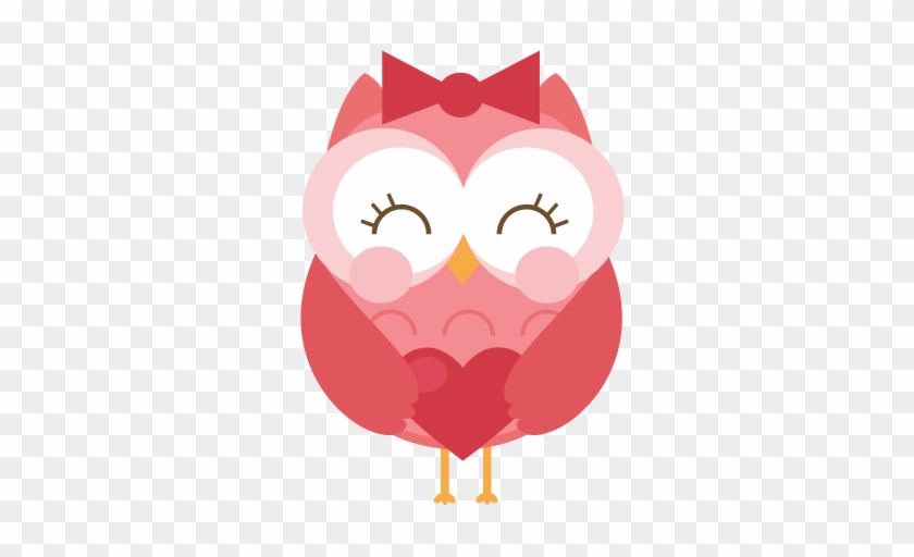 Cute Valentine Owl Clipart - Valentines Clip Art Owl #352393