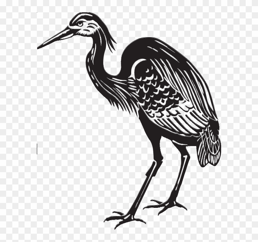 Blue Heron Decal - Heron Clip Art #352474