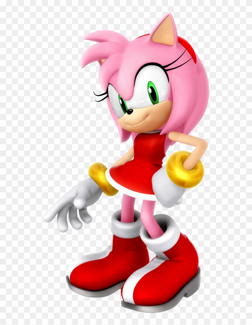 Legacy Amy Rose Render By Nibroc-rock - Amy Rose Sonic Forces #352512