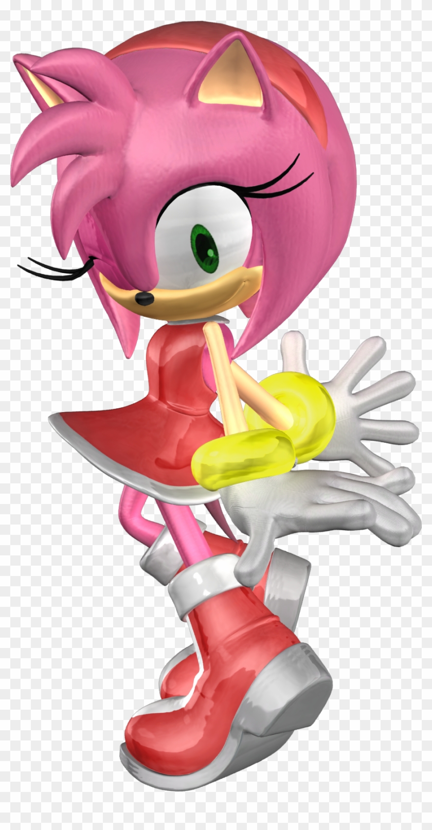 3d - Sonic Amy Rose 3d #352528