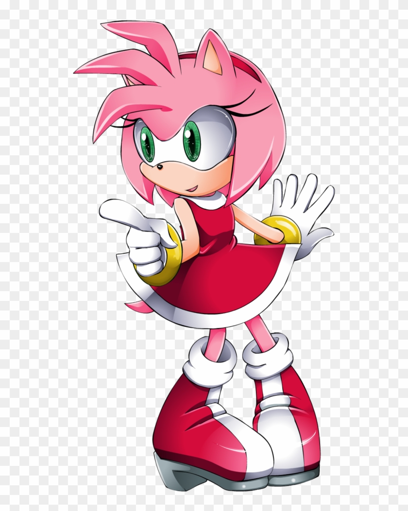 Cute Amy Rose Hedgehog - Amy Rose Fan Art #352530