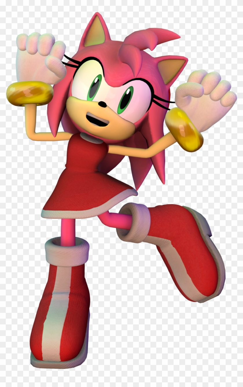 Sonic X Amy Rose (PNG) by jacobstout on DeviantArt