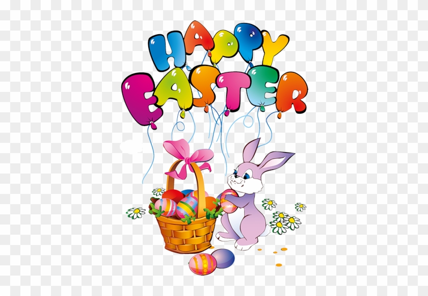 Friday Night We'll Have A Huge Buffet - Happy Easter Bunny Clip Art #352574