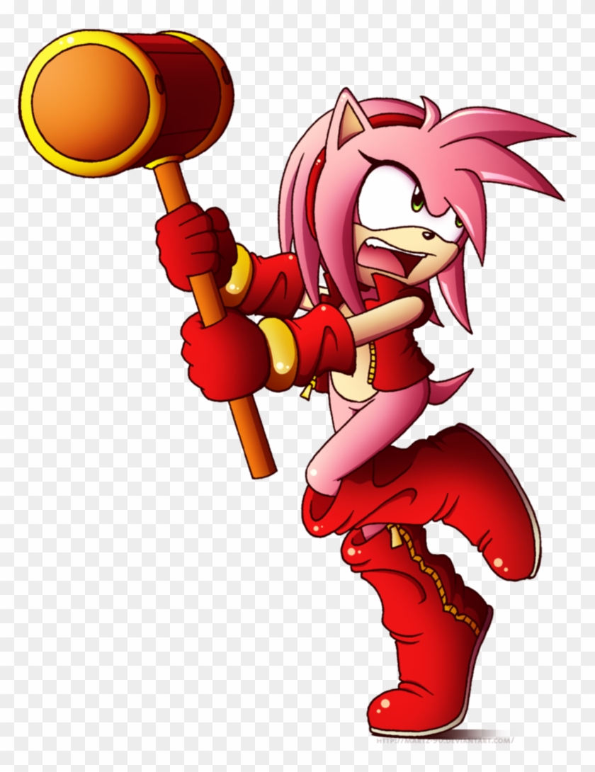 Angry Amy Protect A Rose - Amy Rose Is Angry #352593