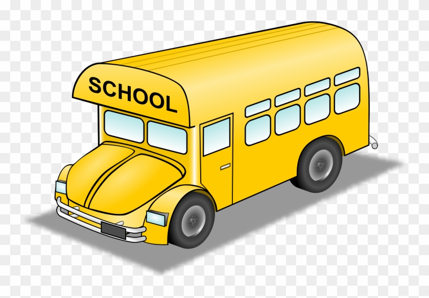 Old Bus Clipart, Vector Clip Art Online, Royalty Free - School Bus Vector Png #352755