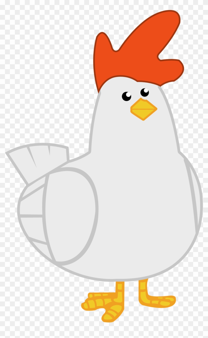 Dabuxian, Bird, Chicken, Safe, Simple Background, Solo, - Cartoon #352783