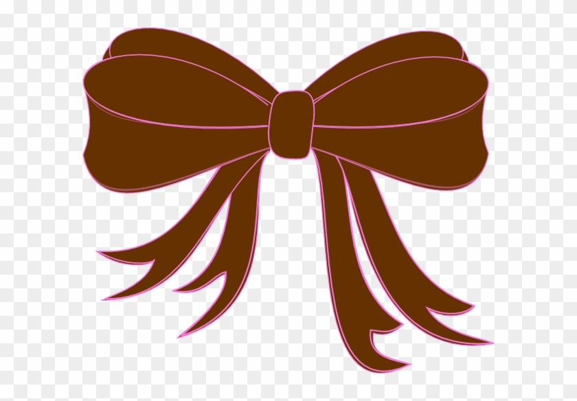 Pink And Brown Ribbon #352821