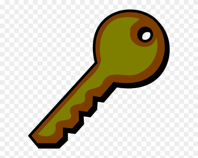 Ugly Key Clip Art - Key Clip Art #352873