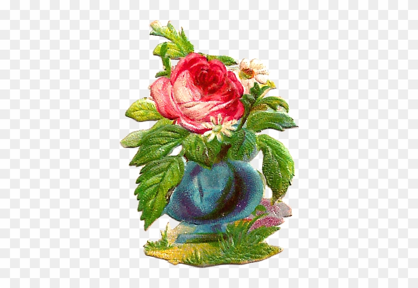 Vase Clipart Victorian - Garden Roses #352876