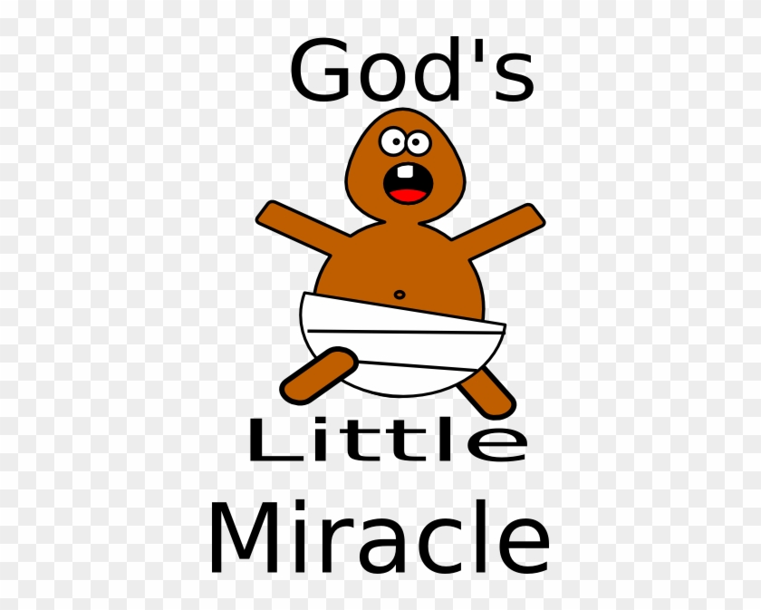 God S Little Mircle Svg Clip Arts 372 X 593 Px - Clip Art #352917