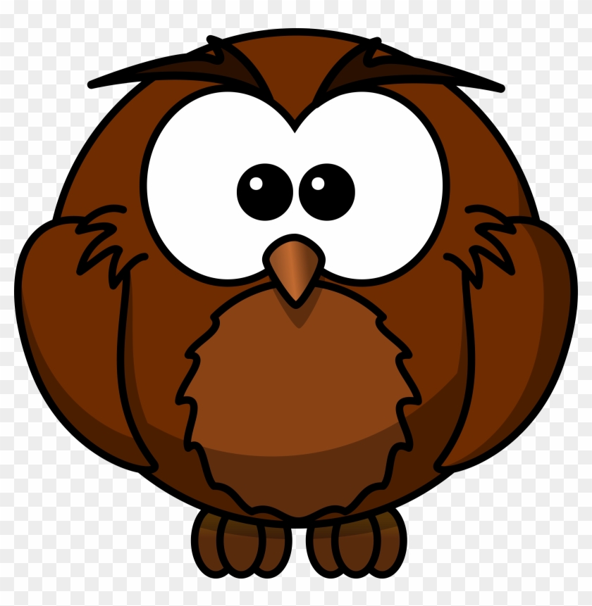 Unconditional Owl Cartoon Pic Clipart Wise Who Has - Simple Drawing Pages Cartoon Animals #352928