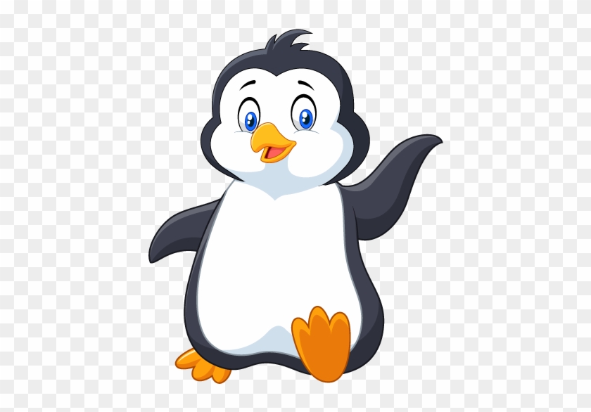 Show Me How To Help - Cartoon Penguin Waving #352929