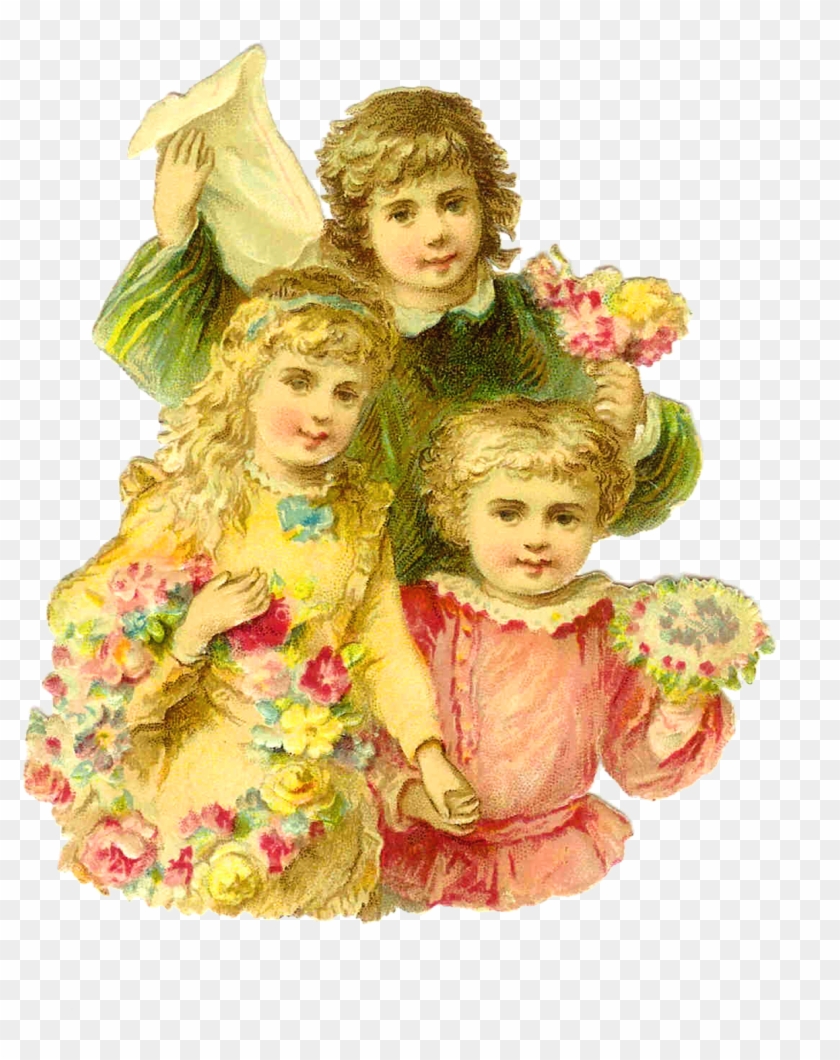 From My 1899 Victorian Era - Vintage Children Png Clipart #352982