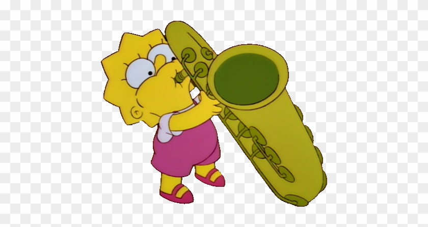 Krabappel Te Advierto Que Tú Serás Mi Próxima Victima, - Lisa Simpson Saxofon #353018