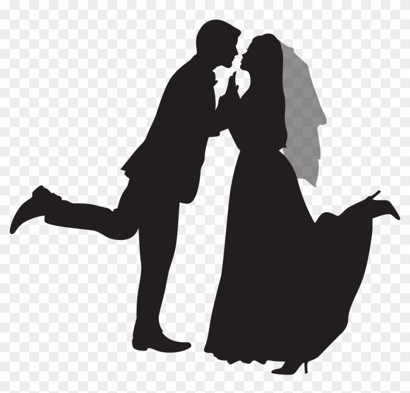 0, - Married Couple Silhouette Png #353033