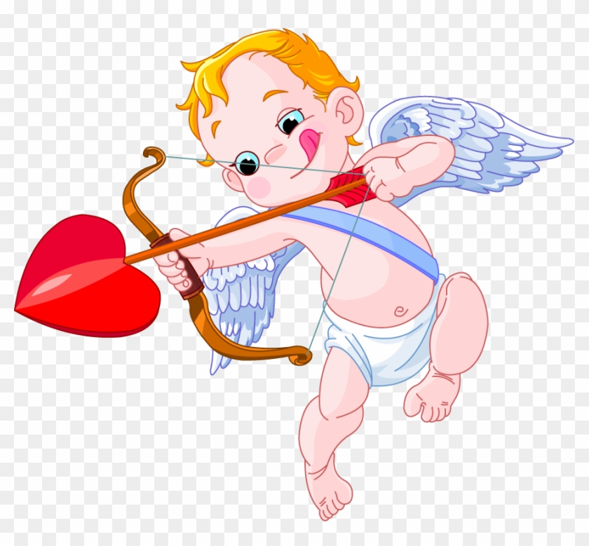 Cupid Valentines Day Clip Art - Cupid Valentines Day Clip Art #353061