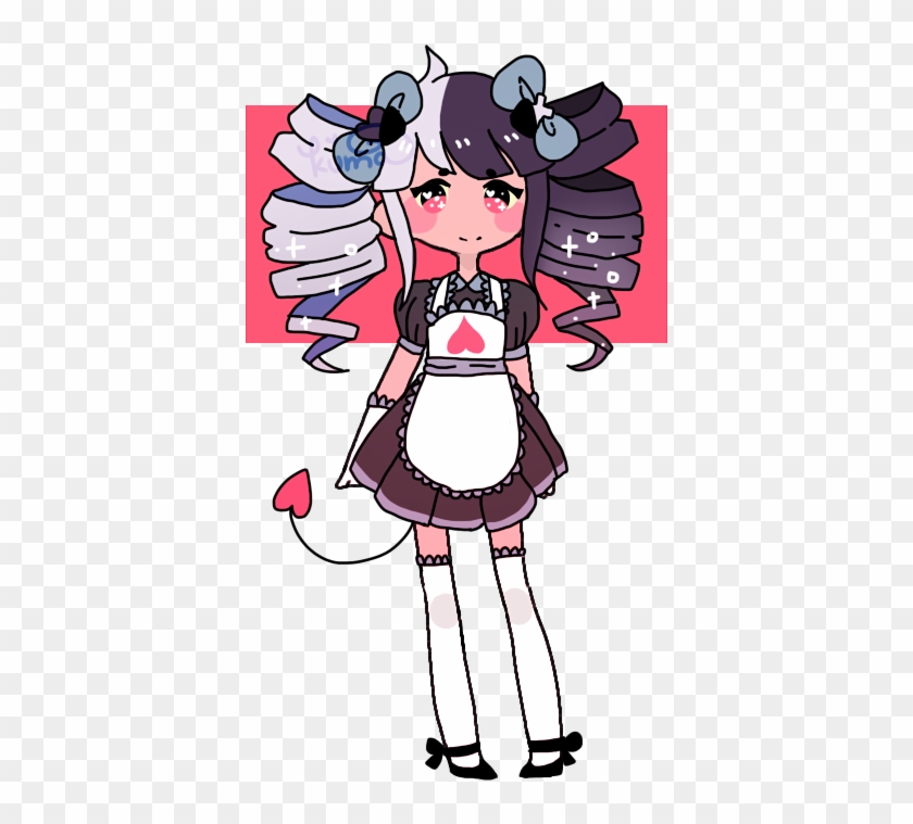 Single Adoptable Demon Maid Girl { Nyp } By Fairypaws - Cartoon #353097