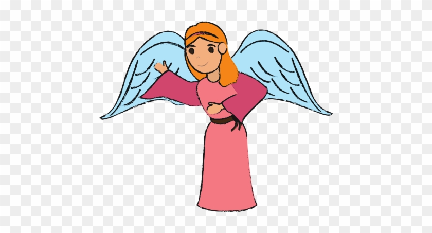 Angel Cute Cartoon Vector Illustration - Vector Graphics #353110