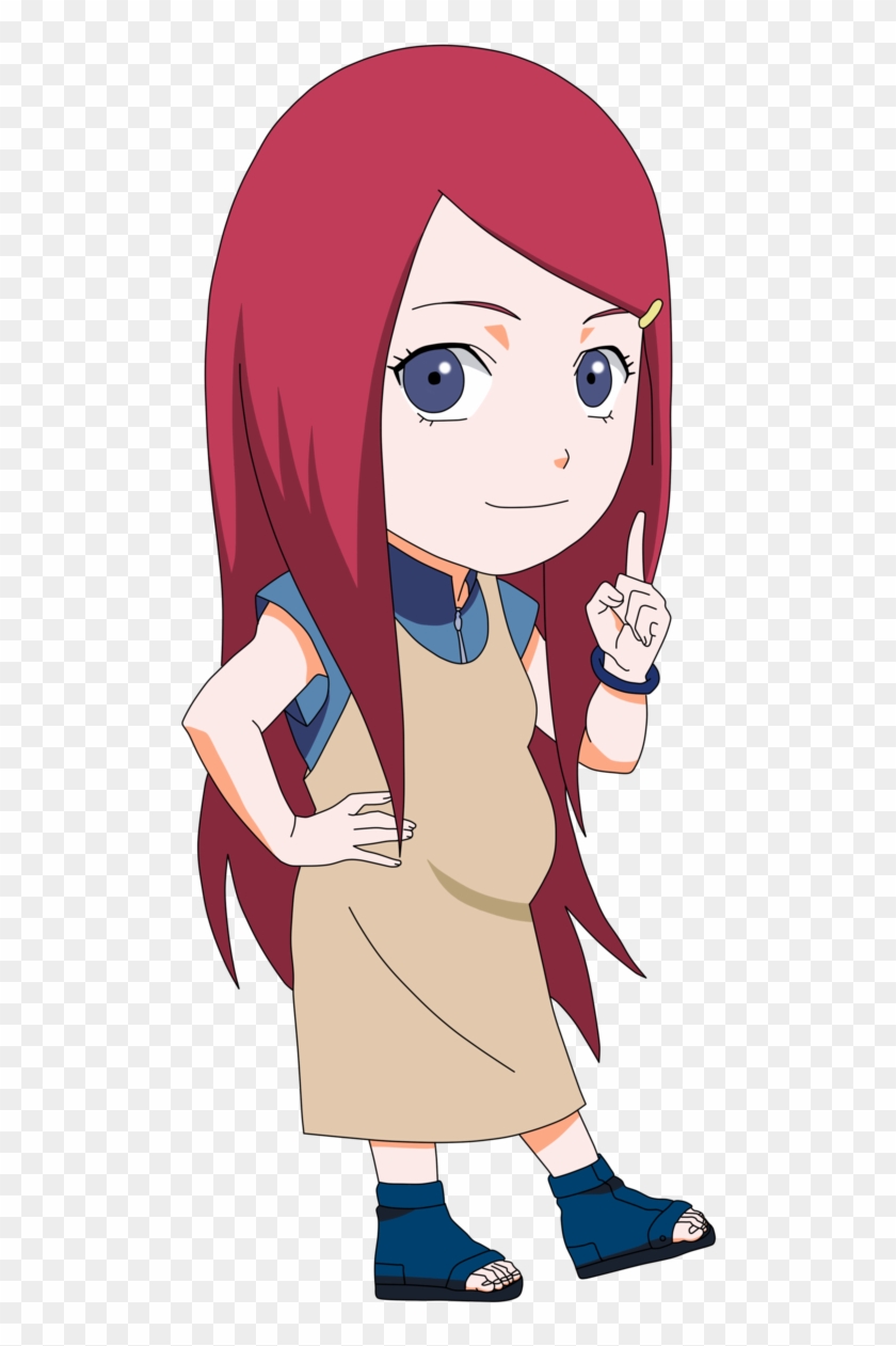 Naruto Clip Art - Naruto Kushina Chibi #353149