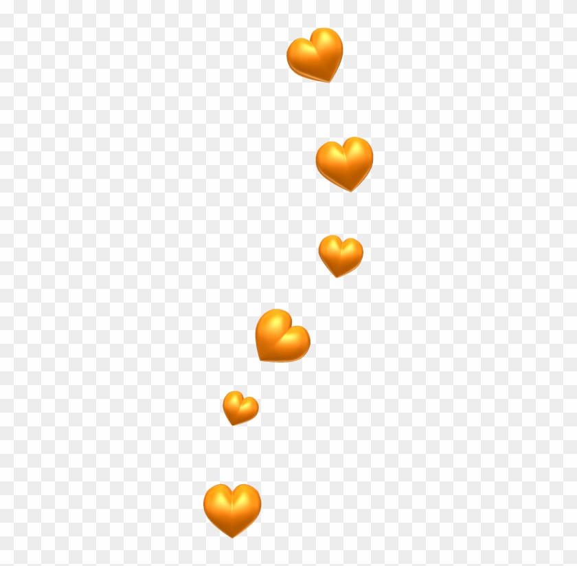 Сердечки - Gold Heart String Clipart #353150