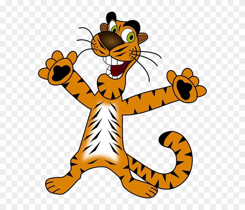I Love You This Much - Happy Tiger Clipart #353179