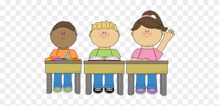 Quiet School Cliparts - Paying Attention In Class Clipart #353214