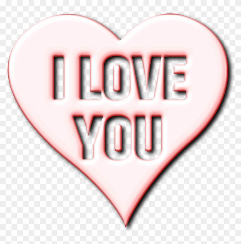 Big Image - Love You Heart Png #353262