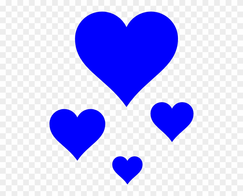 Blue Love Hearts Transparent #353290
