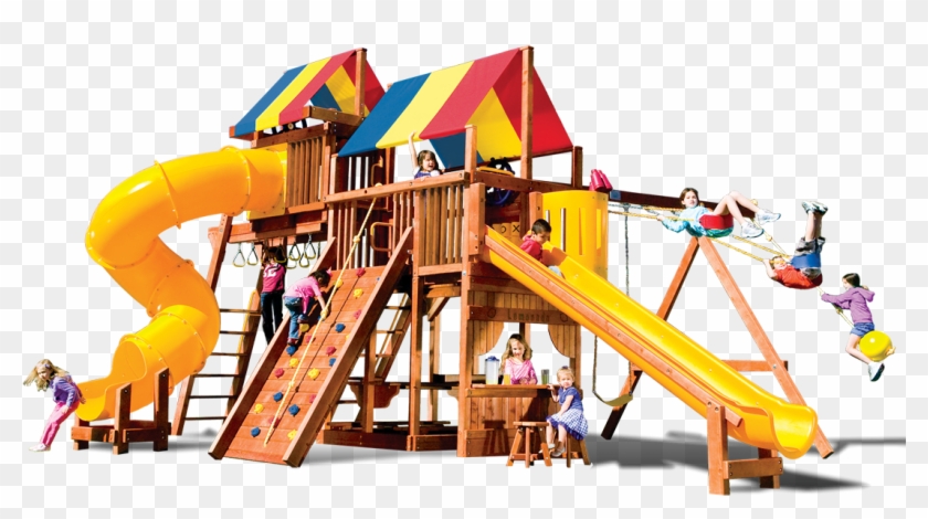 Rainbow Super Turbo Clubhouse Pkg V Whopper - Playground Slide #353340