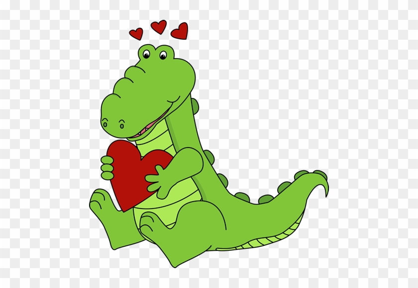 Alligator Valentine's Day Love - Kindergarten Lunch Notes #353377