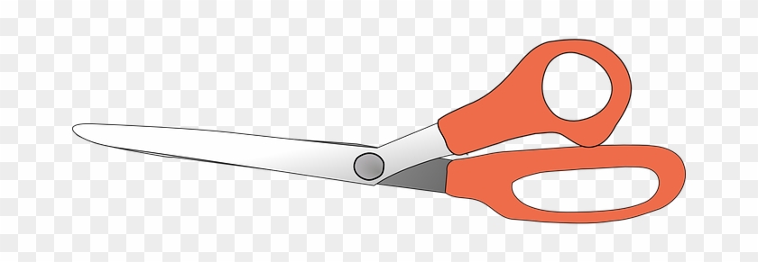 Cut School, Large, Education, Scissors, Office, Closed, - ภาพ กรรไกร #353427