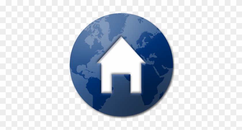 Home Logo Clip Art At - World Map #353486