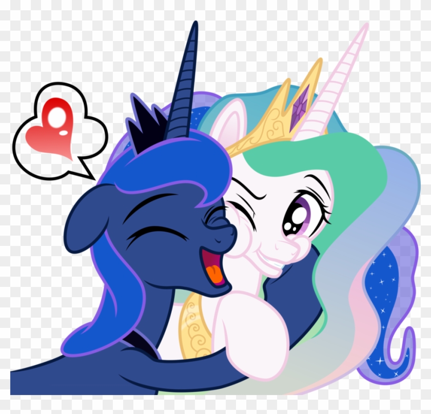 I Love You, Sister By Mactavish1996 - Celestia And Luna Love #353523