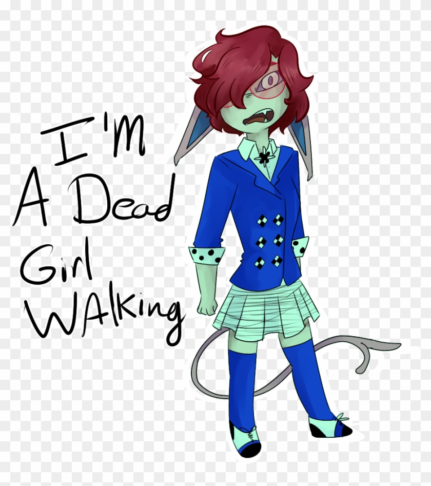 Dead Girl Walking By Dame-boo - Cartoon #353624