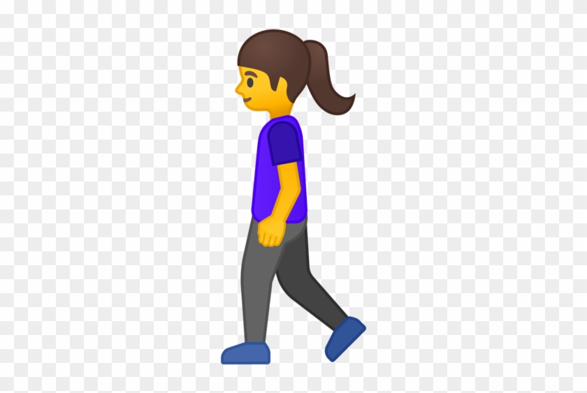 Google - Girl Walking Emoji #353652