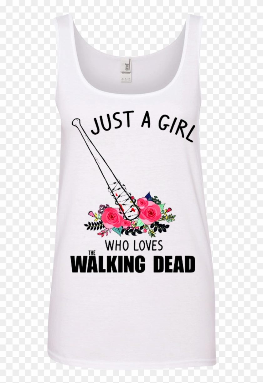 Just A Girl Who Loves The Walking Dead T Shirt Hoodie - Employee Of The Month Parking #353670