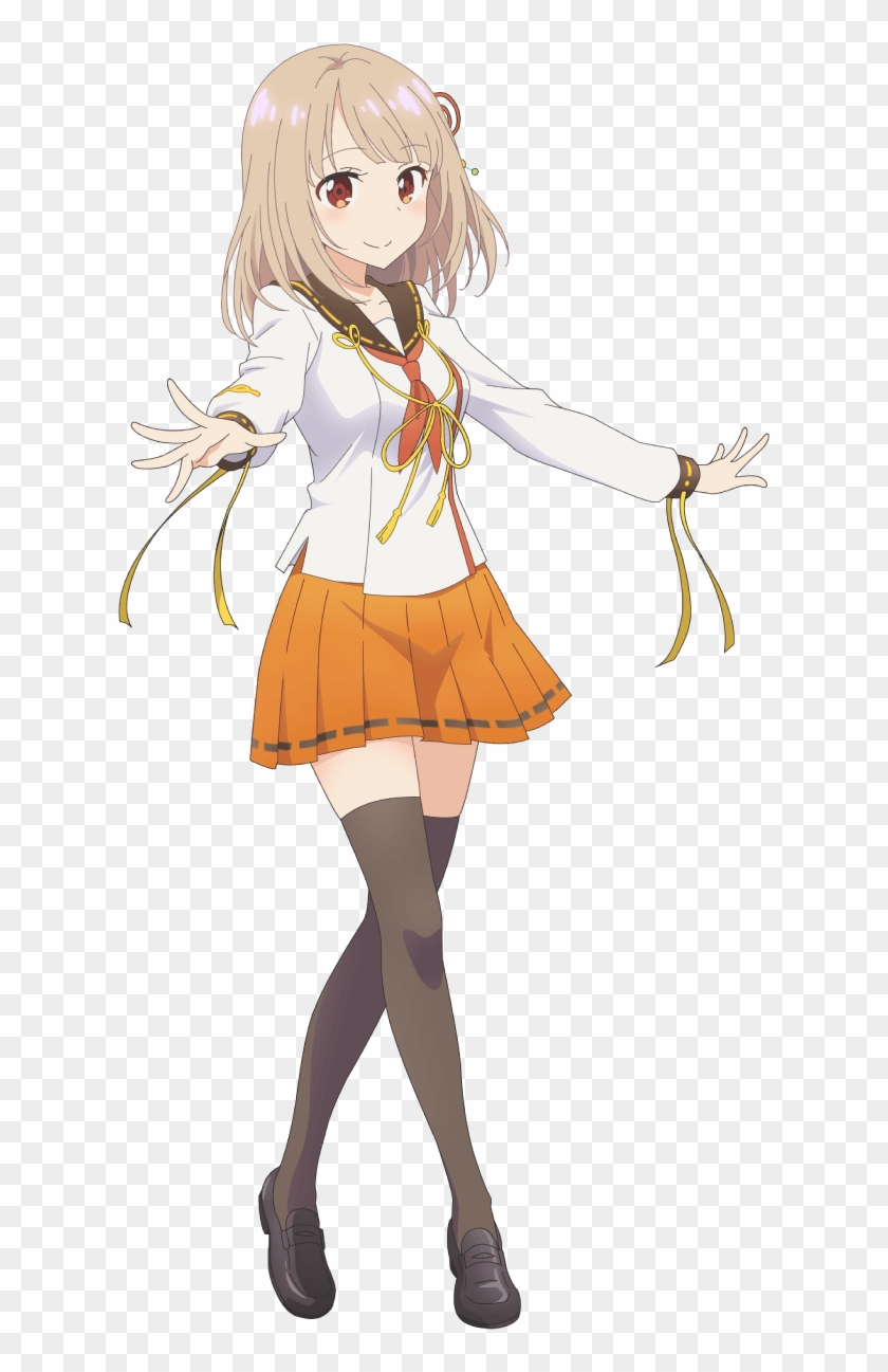 Full Body Illustration Animestyle Girl Stock Illustration 2198645963   Shutterstock