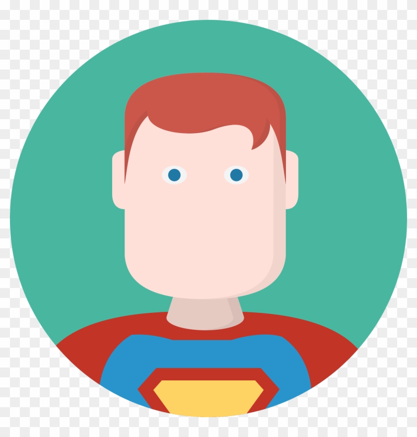 Flash Hero Cliparts 20, - Superman Icon Png #353767
