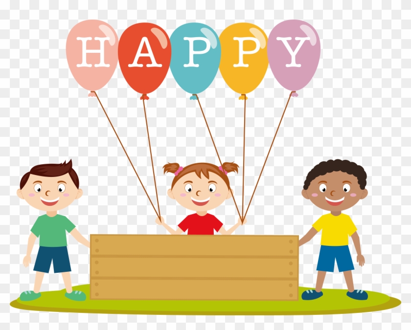 Childrens Day Clip Art - Happy Children's Day Png #353877