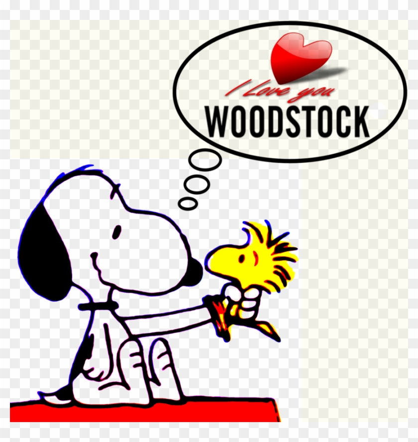 I Love You, Woodstock By Bradsnoopy97 - Snoopy And Woodstock Love #353891