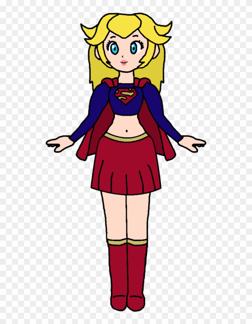 Peach - Supergirl - Princess Peach Supergirl #353960