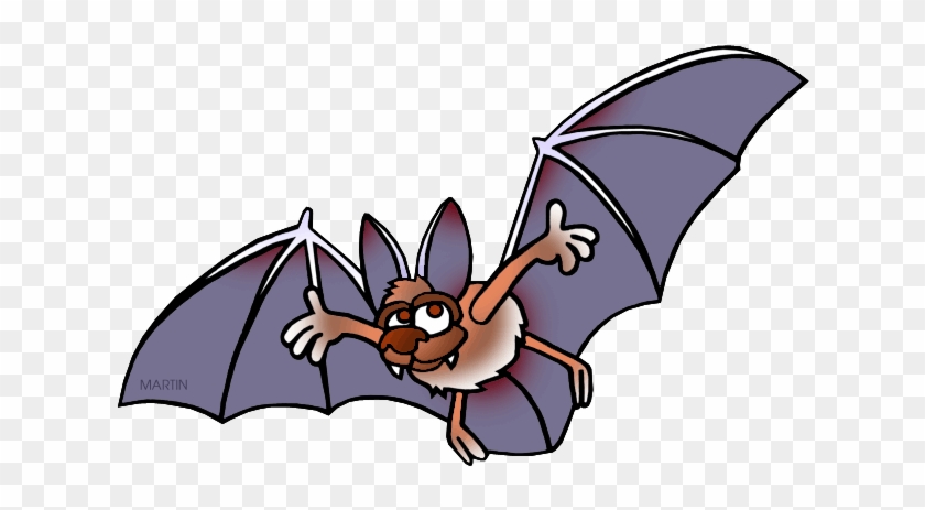 Free Clip Art By Phillip Martin - Big Bat Clipart #354006