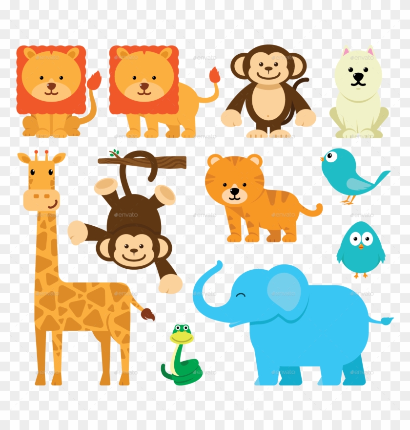 Cartoon-animal - Animals Cartoon Character Cute #354018