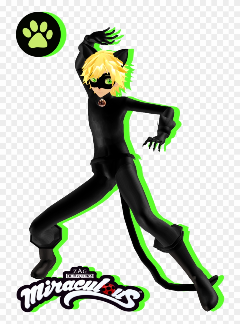 Mmd Miraculous Ladybug - Mmd Tda Cat Noir #354132