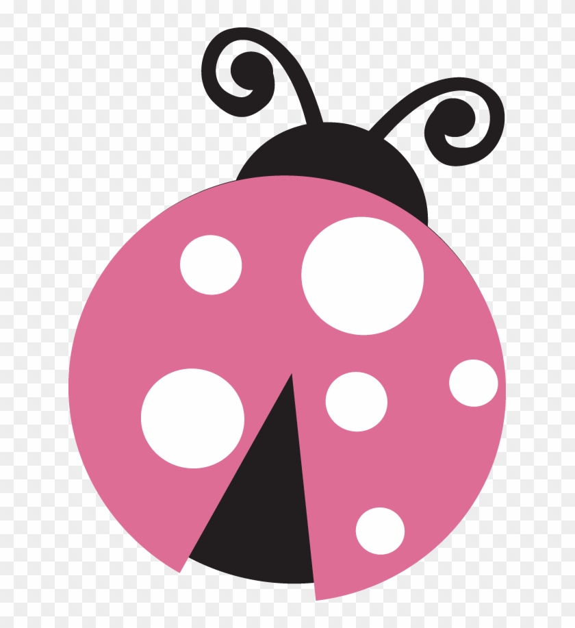 ‿light Pink Ladybug - Pink Ladybug-2 Curtains #354201