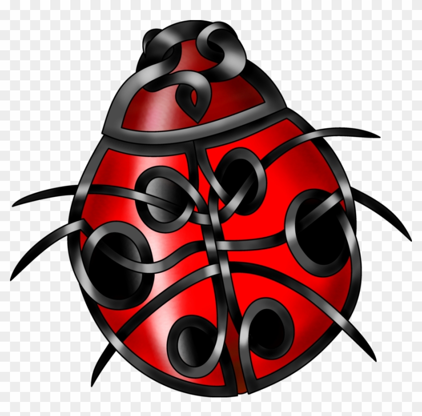 Celtic Knot Ladybug By Knotyourworld On Clipart Library - Celtic Knot #354212